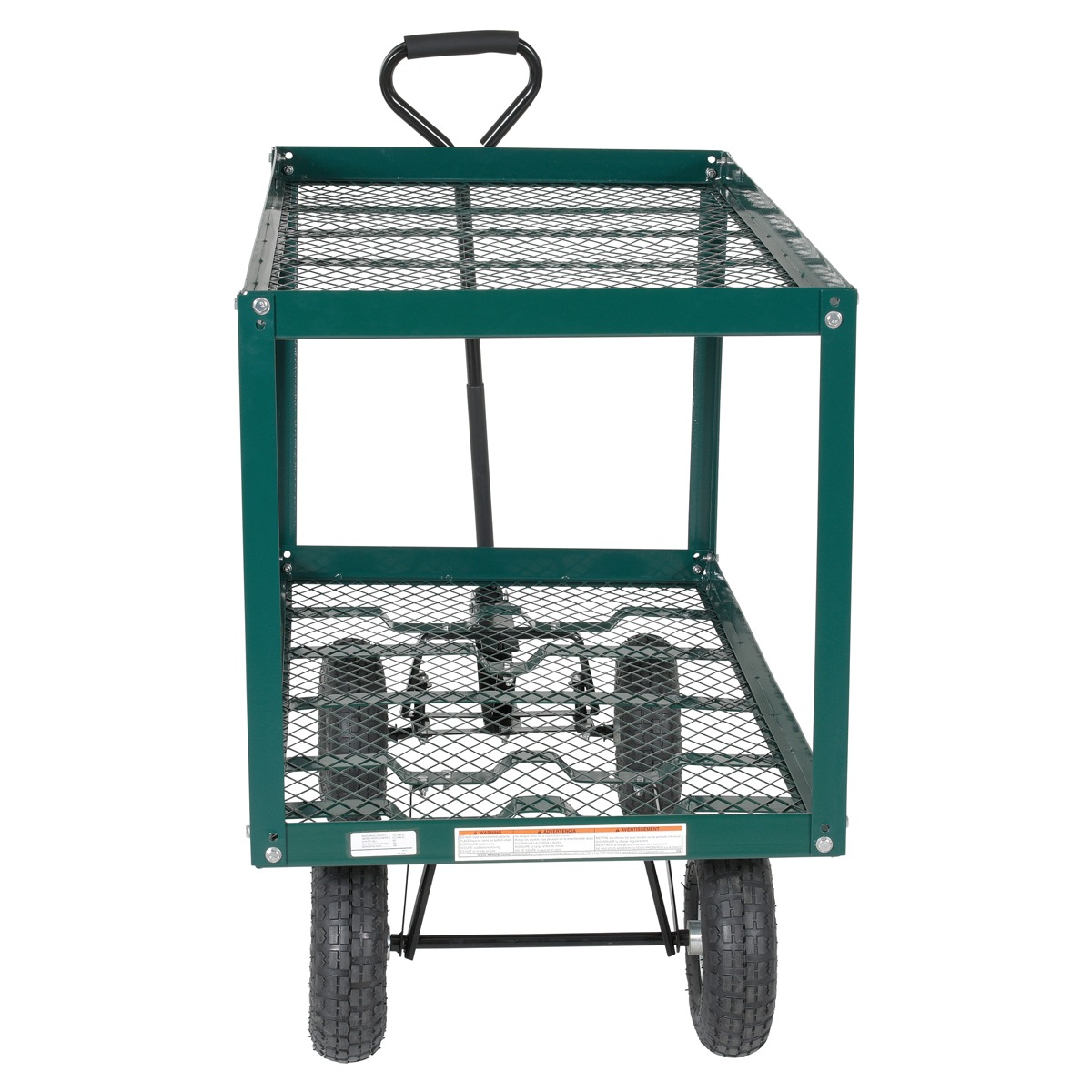 Vestil LSC-2448-SC Landscape Cart Two Shelf 300 LB 48 X 24