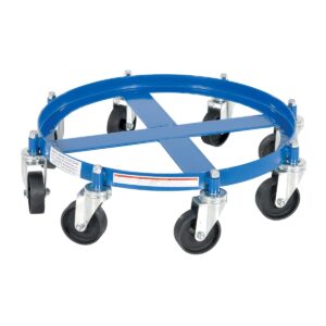 Vestil OCTO-55-CI Drum Dolly Octo 55 Gallon 2K LB Capacity
