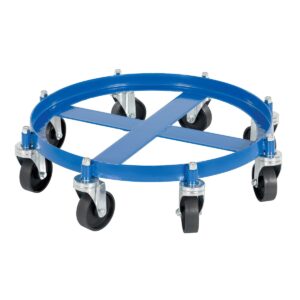 Vestil OCTO-55-CI Drum Dolly Octo 55 Gallon 2K LB Capacity