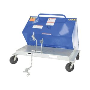 Vestil Portable Hopper Tilt Refuse