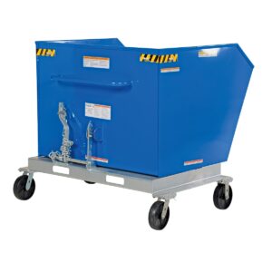 Vestil Portable Hopper Tilt Refuse