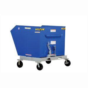 Vestil Portable Hopper Tilt Refuse