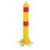 Vestil PARK-P-108-FD Fold-Down Bollard Yellow 4 1/4" Dia