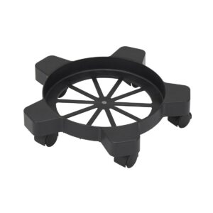 Vestil PDD-5 Drum Dolly Black Plastic 5-7 Gal Bucket 80 LBS