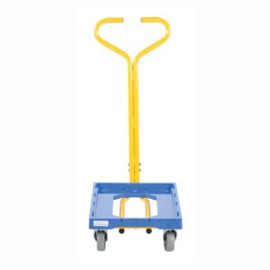 Vestil PDH-1624 Plastic Dolly W/Handle 500 LB 16 X 24