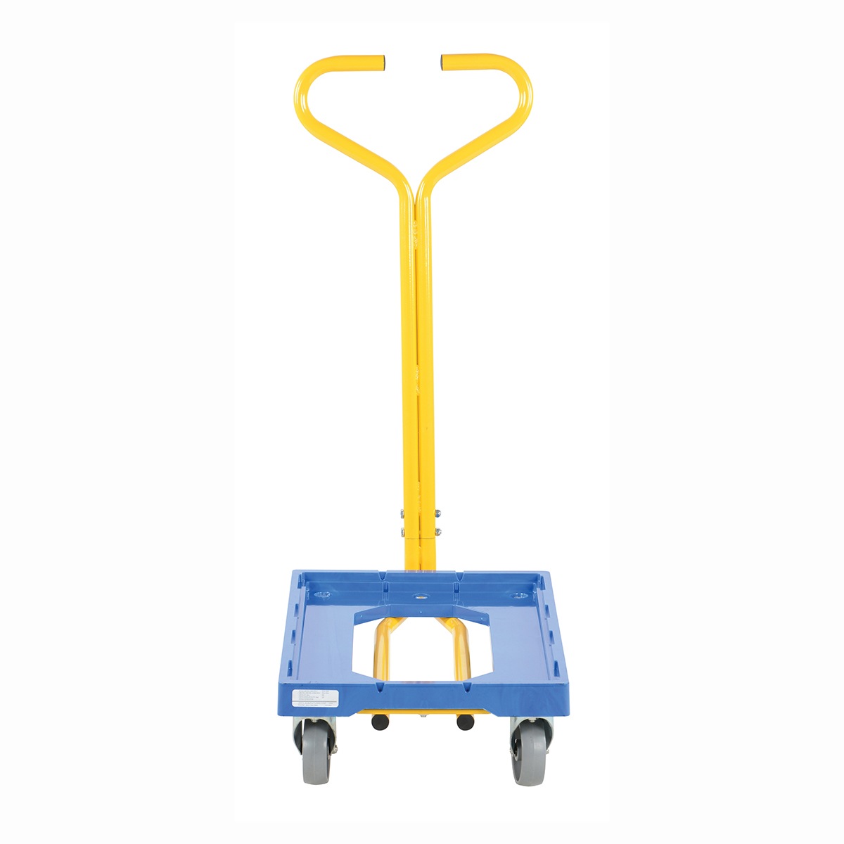 Vestil PDH-1624 Plastic Dolly W/Handle 500 LB 16 X 24