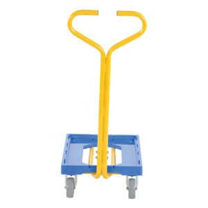 Vestil PDH-1624 Plastic Dolly W/Handle 500 LB 16 X 24