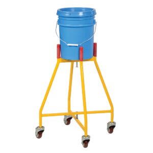 Vestil PDOL-26 Ergo Elevated Bucket & Pail Dolly 100 LB