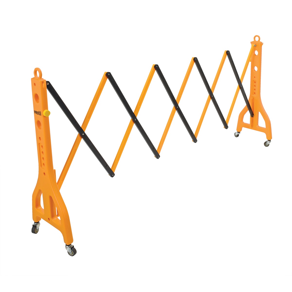 Vestil PEXGATE-30-C Plastic Expand-A-Gate W/Casters