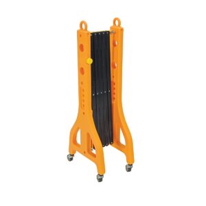 Vestil PEXGATE-30-C Plastic Expand-A-Gate W/Casters