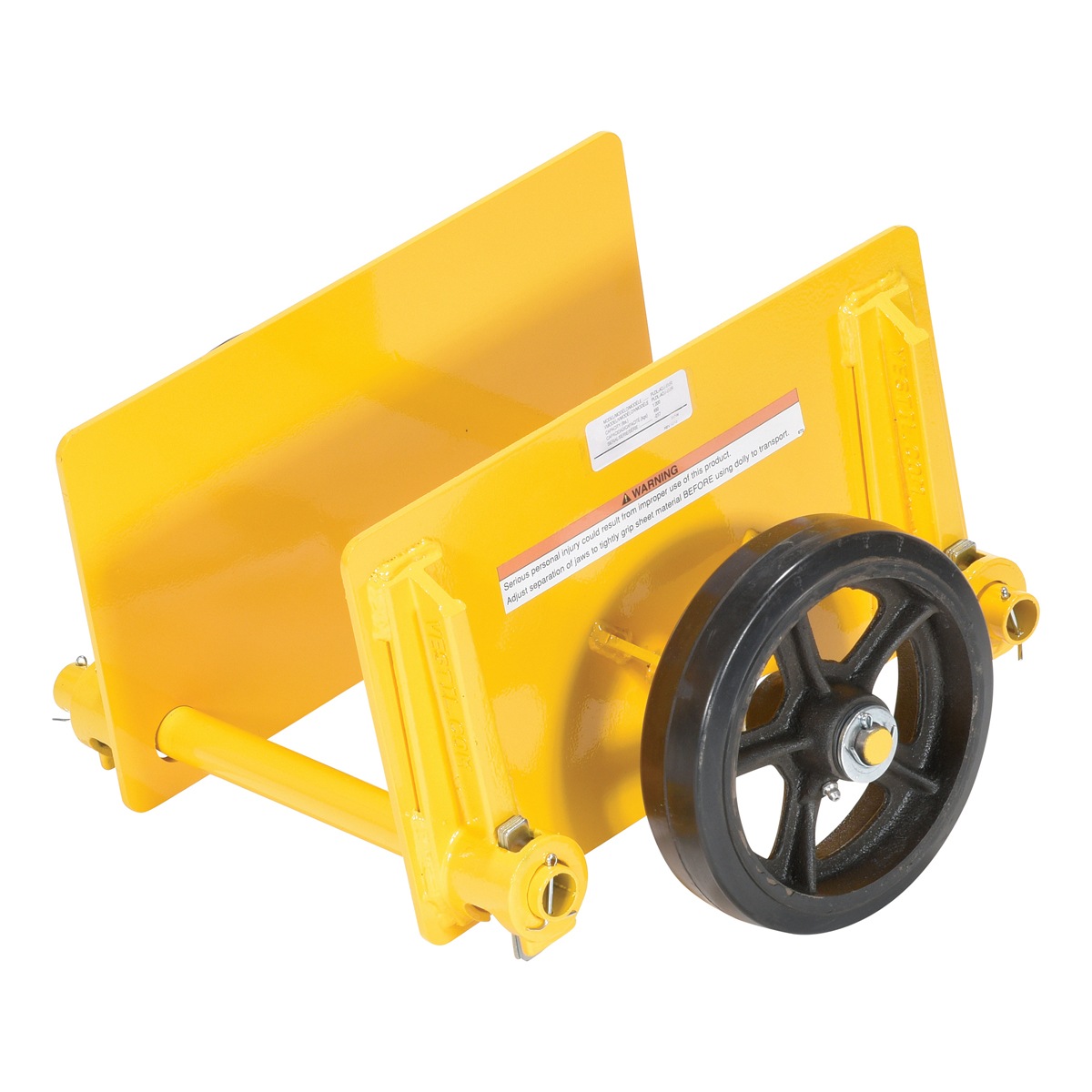 Vestil Adjust Panel Dolly Mold On Rubber