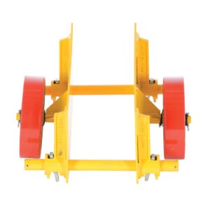Vestil Adjustable Panel Dolly Poly-On-Steel