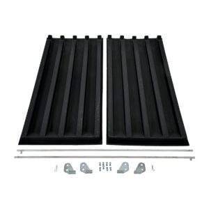 Vestil PLID-D-200 Poly Lids for Size 2 Style D Hopper