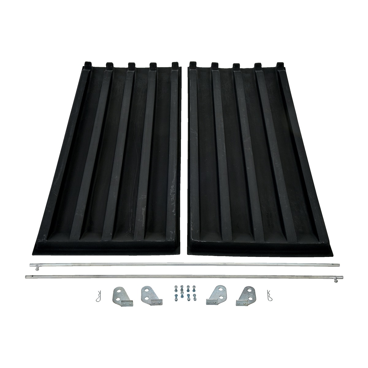 Vestil PLID-D-200 Poly Lids for Size 2 Style D Hopper