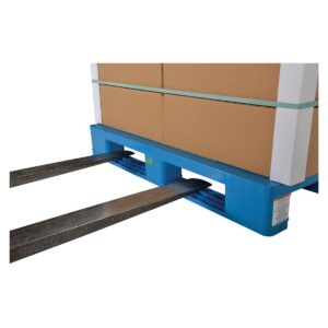 Vestil PLPS-H Solid Top Rackable Plastic Pallet/Skid
