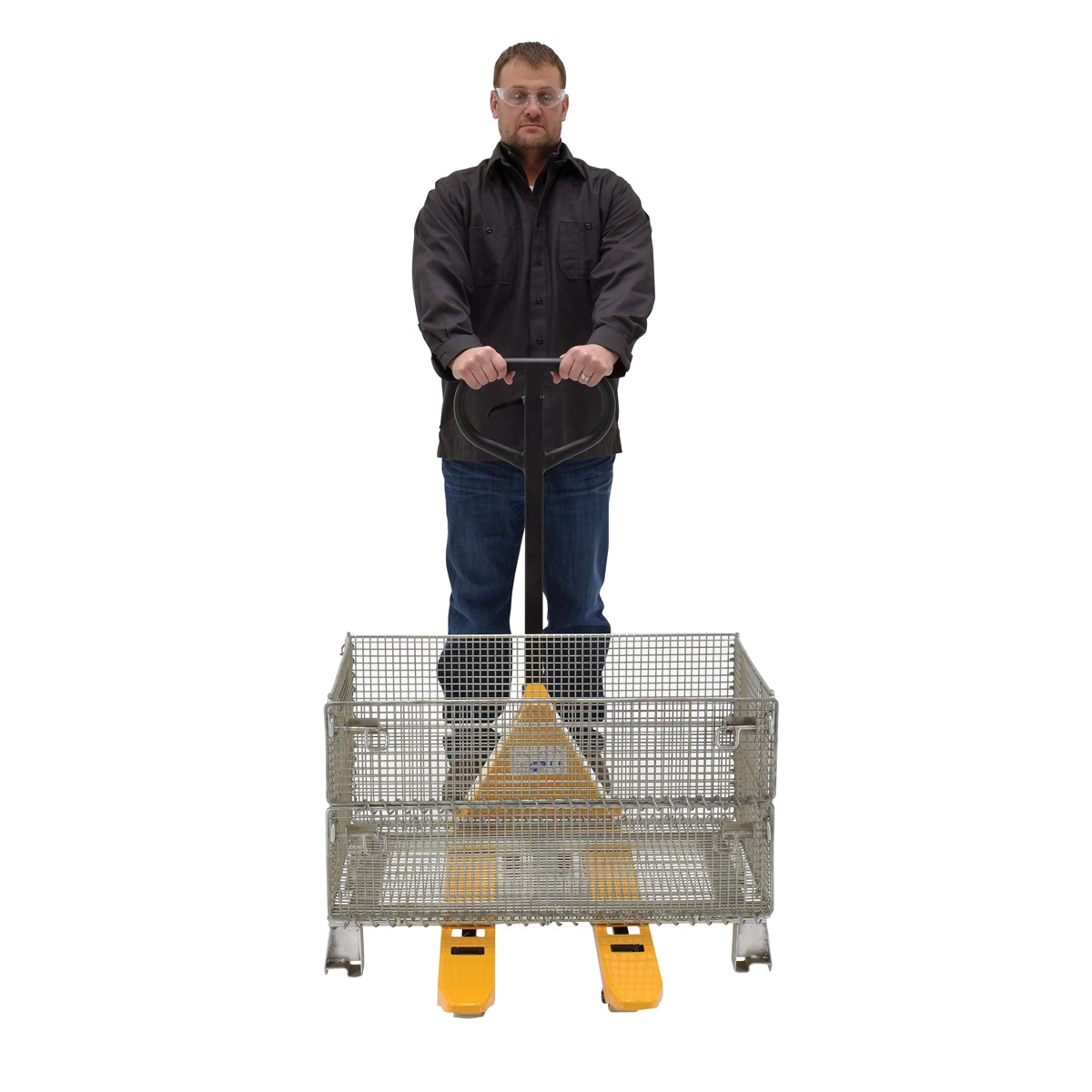 Vestil PM1-1532-MINI Mini Hand Pallet Truck