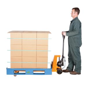 Vestil PM5-2748-PA-Y Ergo Power Assist Pallet Truck 5K 27X48