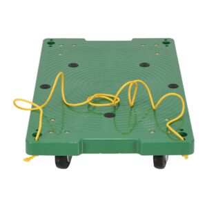 Vestil POS-1830-ROPE Plastic Dolly W/Pull Rope 30X18
