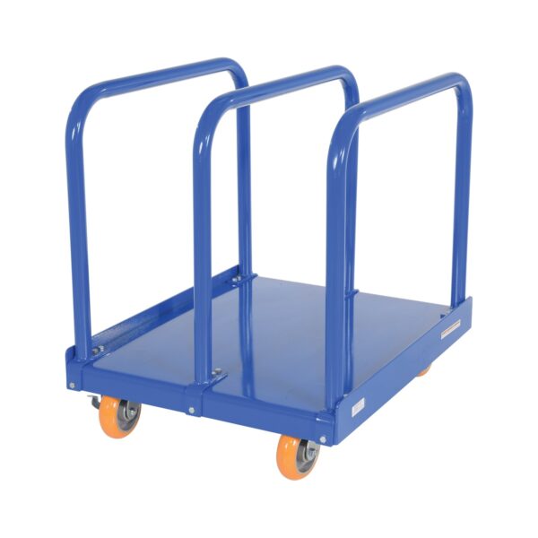 Vestil Heavy Duty Panel Cart 4K Poly (Orange)