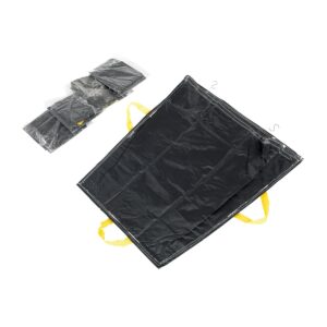 Vestil PRTD-TB-BK-5PK Black Pallet Rack Trash Bag - 5 Pack