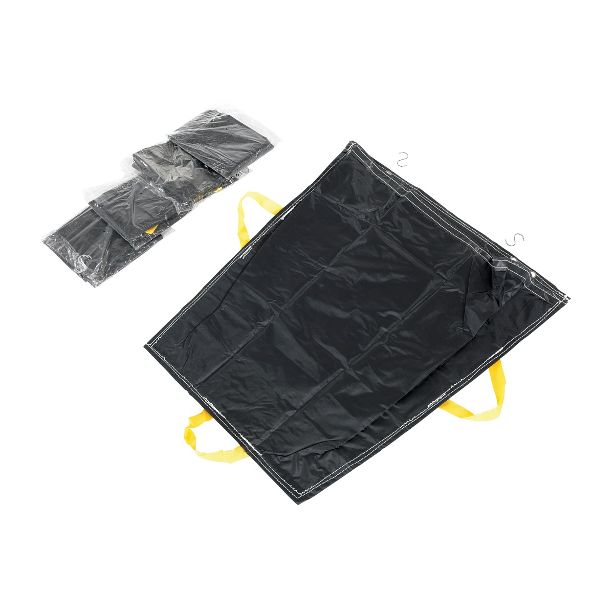 Vestil PRTD-TB-BK-5PK Black Pallet Rack Trash Bag - 5 Pack