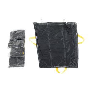 Vestil PRTD-TB-BK-5PK Black Pallet Rack Trash Bag - 5 Pack