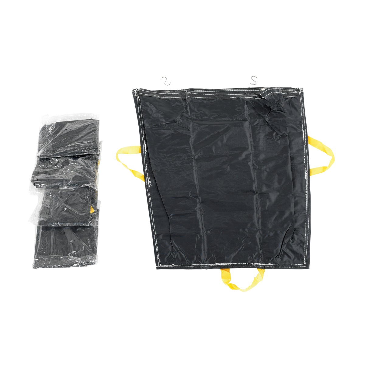 Vestil PRTD-TB-BK-5PK Black Pallet Rack Trash Bag - 5 Pack
