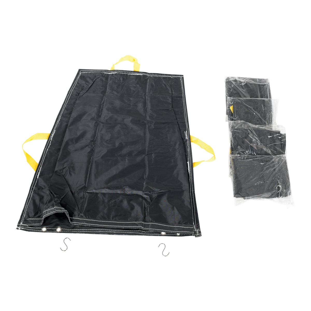 Vestil PRTD-TB-BK-5PK Black Pallet Rack Trash Bag - 5 Pack