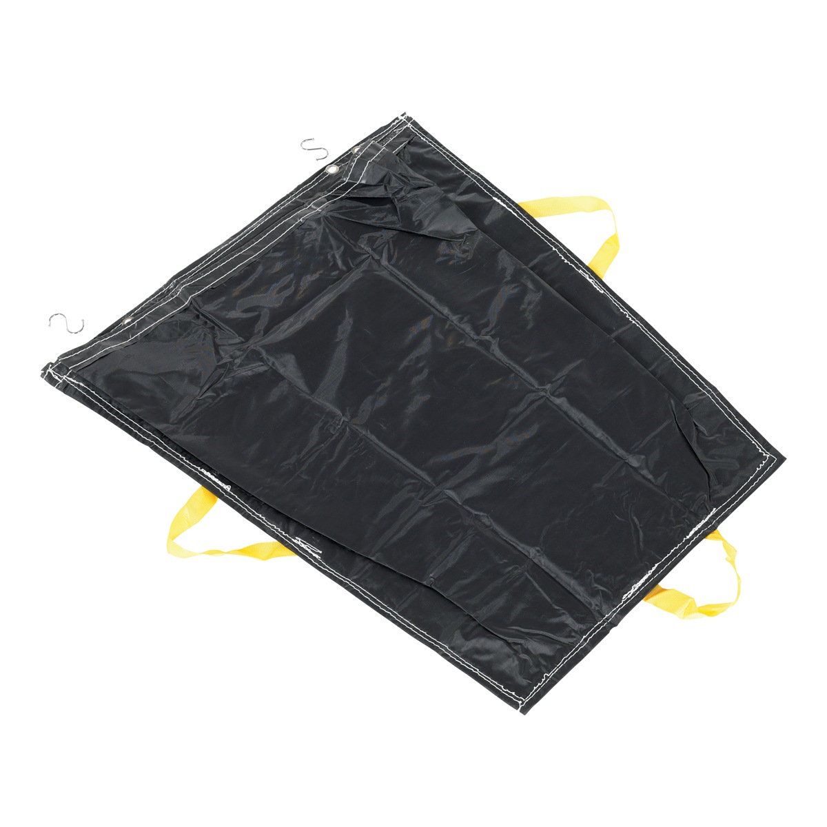 Vestil PRTD-TB-BK Black Pallet Rack Trash Bag