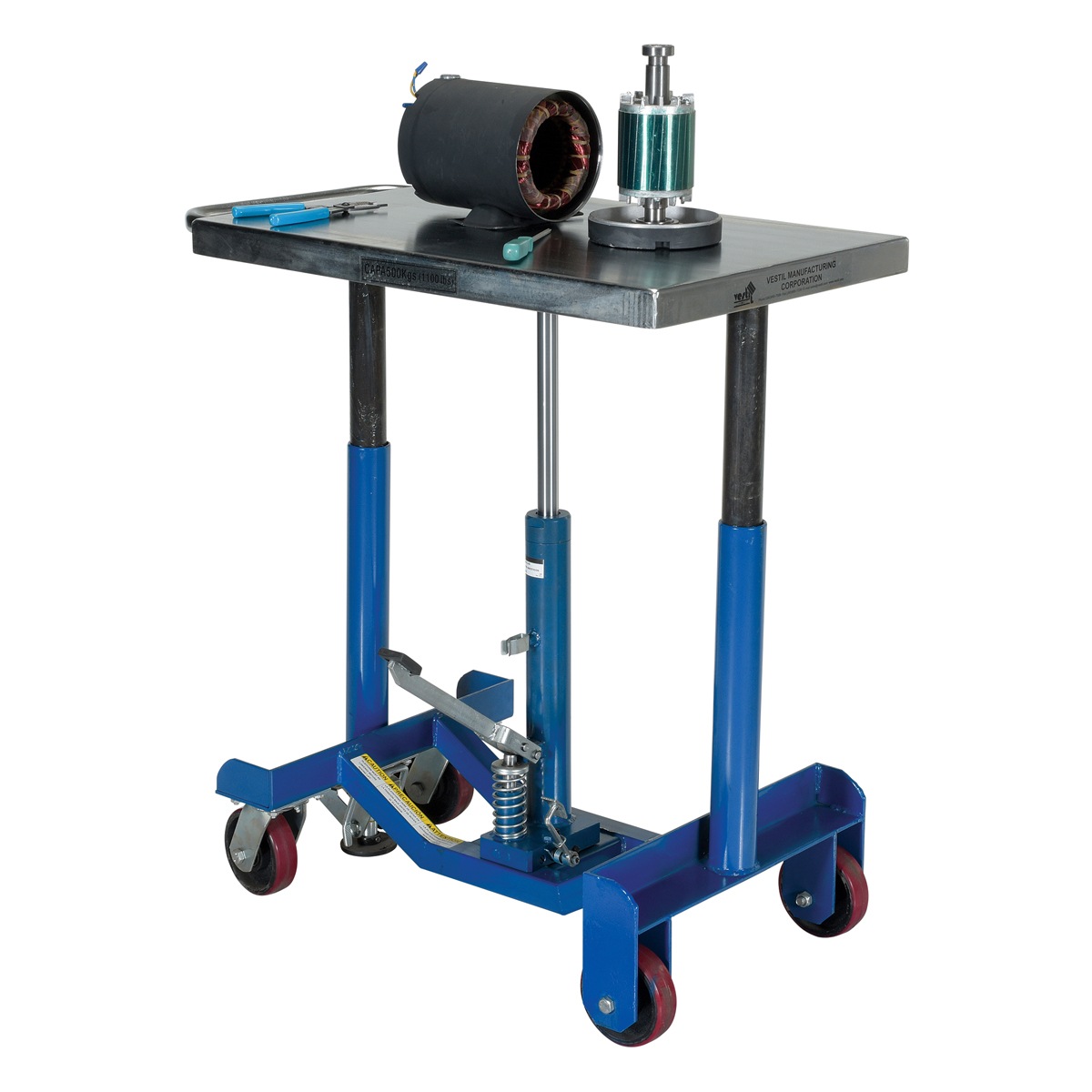 Vestil Low Profile Post Lift Table