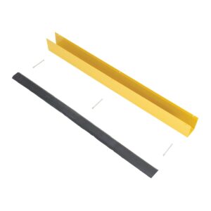 Vestil Rack Guard W/Rubber Bumper Insert