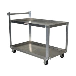 Vestil Aluminum Service Cart W/ Two