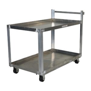 Vestil Aluminum Service Cart W/ Two