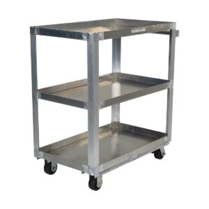 Vestil Aluminum Service Cart W/ Three