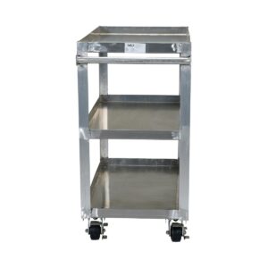 Vestil Aluminum Service Cart W/ Three