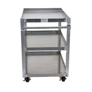 Vestil Aluminum Service Cart W/ Three