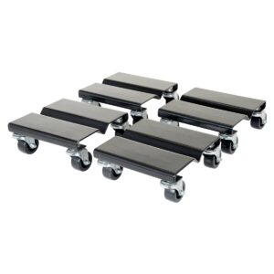 Vestil SDOL-4 Steel Dolly Set 4 Included 8L In X 8W In