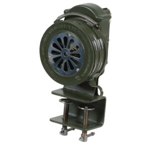 Vestil SIREN-100-BM Siren - Hand Crank - Metal-Bracket Mount