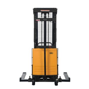 Vestil Adjustable Stacker W/Powered Lift