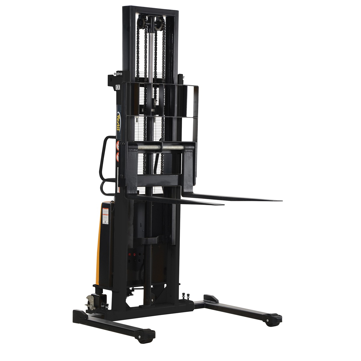 Vestil Adjustable Stacker W/Powered Lift
