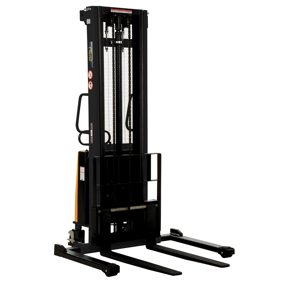 Vestil Adjustable Stacker W/Powered Lift