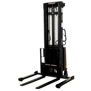 Vestil Adjustable Stacker W/Powered Lift