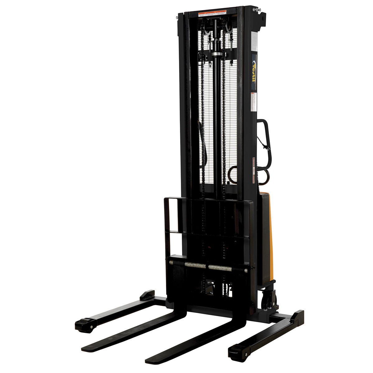Vestil Adjustable Stacker W/Powered Lift