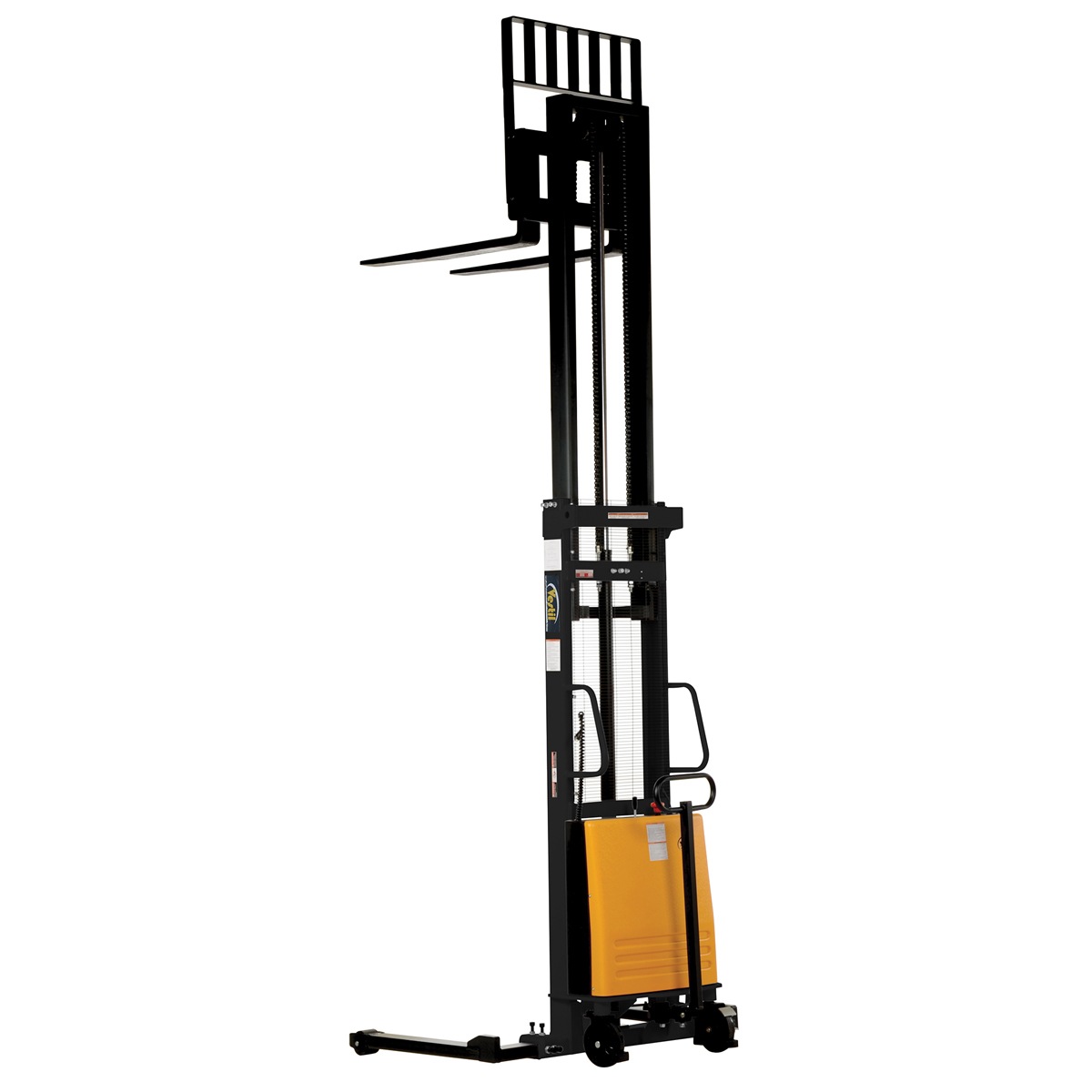 Vestil Adjustable Stacker W/Powered Lift