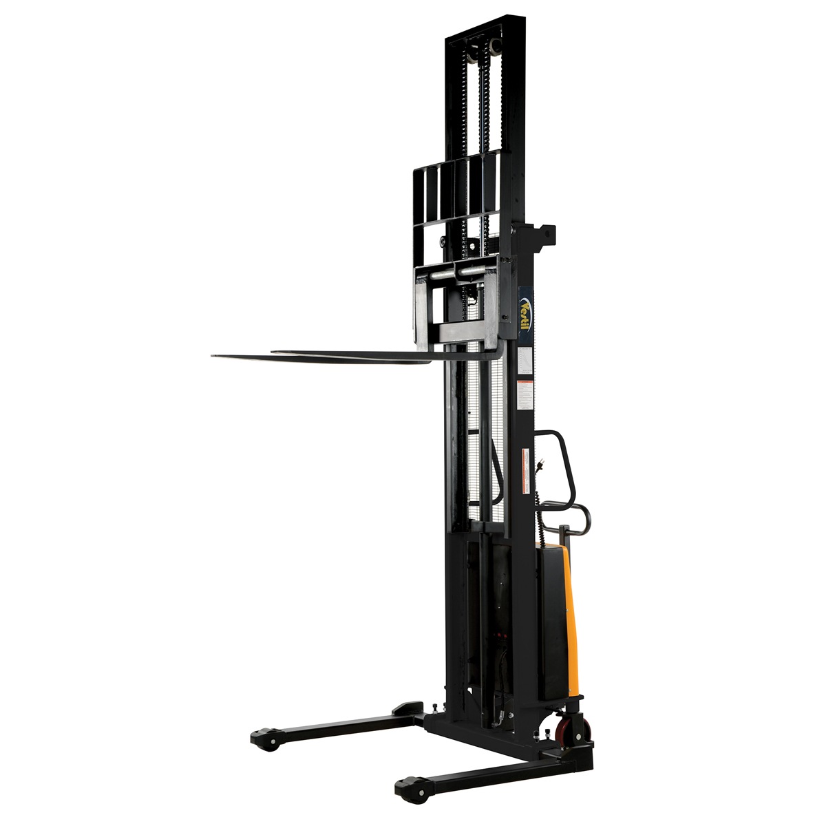 Vestil Adjustable Stacker W/Powered Lift