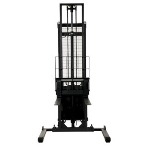 Vestil Adjustable Stacker W/Powered Lift