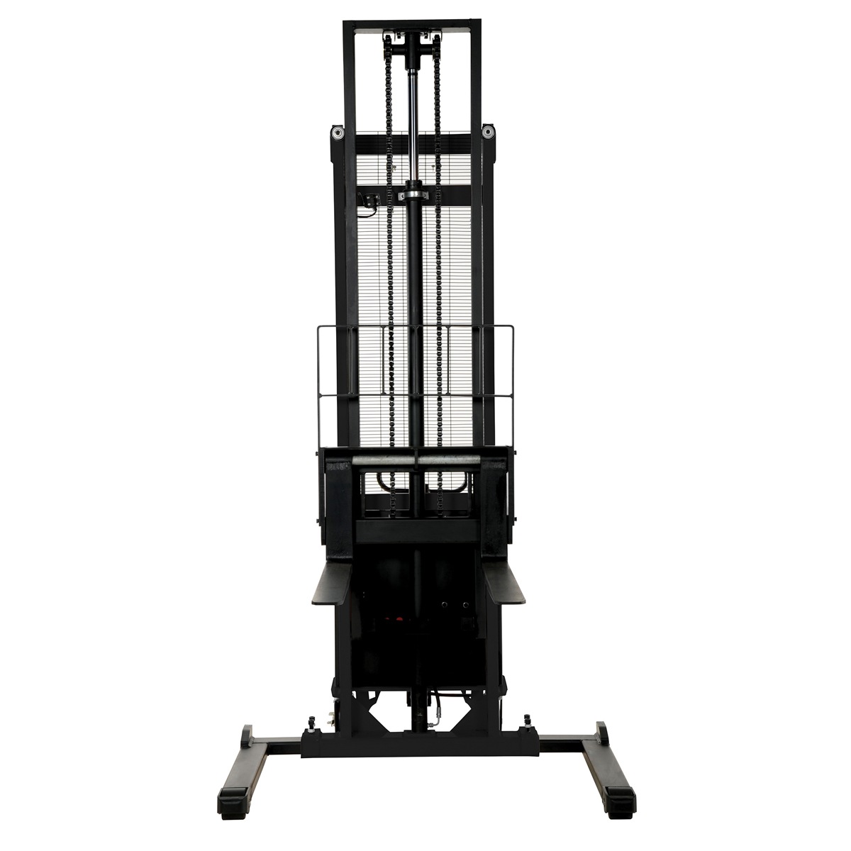 Vestil Adjustable Stacker W/Powered Lift