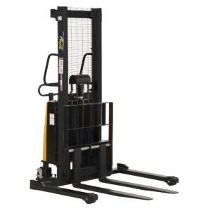 Vestil Adjustable Stacker W/Powered Lift