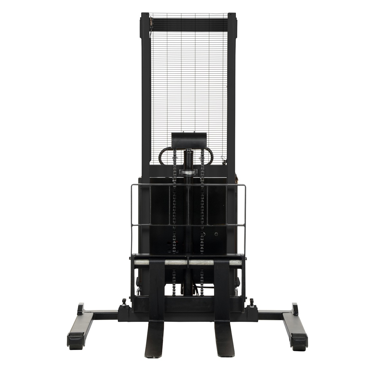 Vestil Adjustable Stacker W/Powered Lift