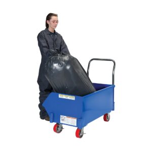 Vestil Low Profile Hopper Cubic Yards
